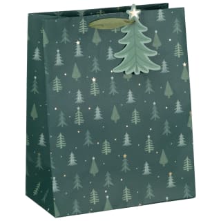 Alpine Charm Large Gift Bag - Christmas Tree