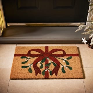 Christmas Parcel Coir Doormat