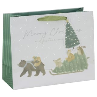 Alpine Charm Shopper Bag - Merry Christmas