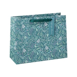 Christmas Foliage Shopper Bag - Merry Christmas