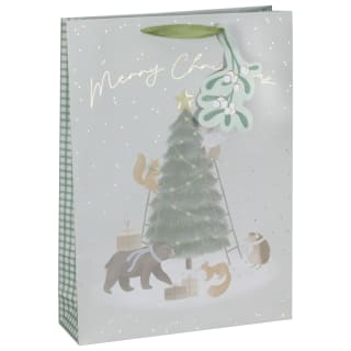 Alpine Charm XL Gift Bag - Merry Christmas