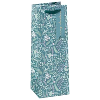 Christmas Foliage Bottle Bag - Christmas Foliage