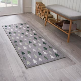 Christmas Tree Washable Runner