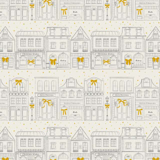 All Wrapped Up Foil Wrapping Paper 3m - Houses