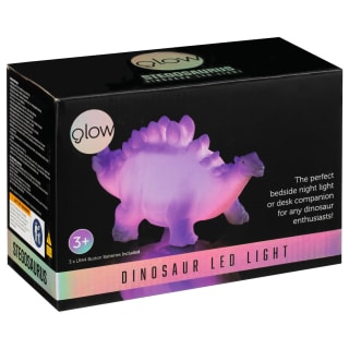 Glow Dinosaur LED Light - Purple