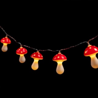 Glow Mushroom String Lights