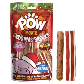 POW Meaty Christmas Brekky Dog Treats 5pk