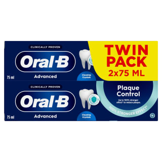 Oral-B Advanced Plaque Control Toothpaste Twin Pack 2 x 75ml