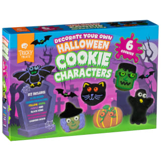 Decorate Your Own Halloween Cookie Characters