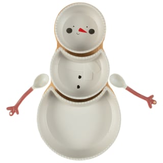 Snowman Serving Set