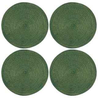 424928-4-pack-green-glitter-placemats