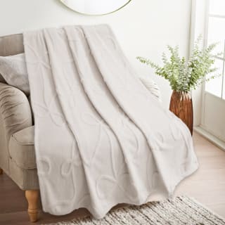 Bow Throw - Cream