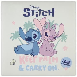 Disney Stitch Calendar 2026 - Keep Palm & Carry On