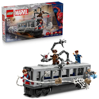LEGO Spider-Man vs. Doc Ock Subway Train Scene 76321