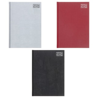 A5 Page A Day Diary 2026 - Assorted