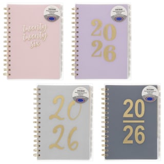 Plan It PP Organiser Diary 2026 - Assorted