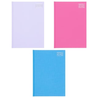 A5 Brights Page A Day Diary 2026 - Assorted