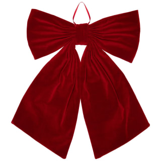 Large Red Bow