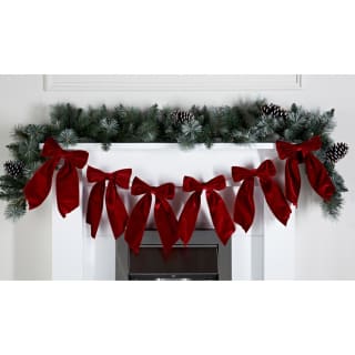 Red Bow Garland 1.5m