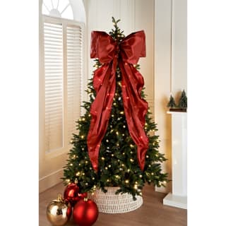 XL Satin Christmas Tree Bow