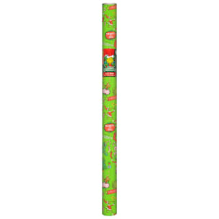 Grinch Gift Wrap 6m - Green