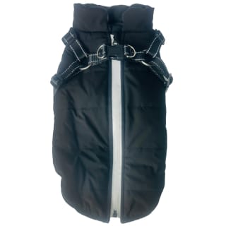 Harness Dog Coat Small - Black
