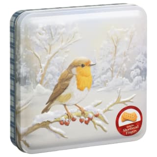 Shortbread Tin 200g - Robin