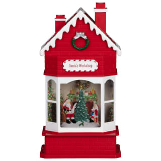 Santa's Workshop LED Christmas Ornament