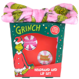 The Grinch Headband & Lip Set