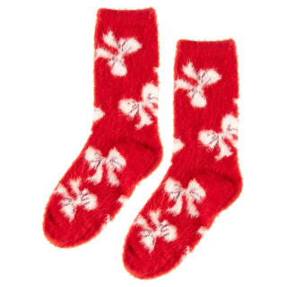 426774-xmas-bow-cosy-socks-kids-red