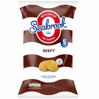Seabrook Crisps 5pk - Beefy