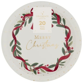 Celebrate Party Co. Traditional Party Plate 20pk