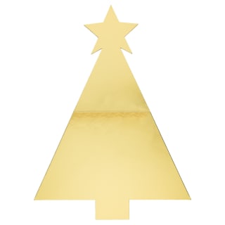 Christmas Tree Grazing Board - Gold