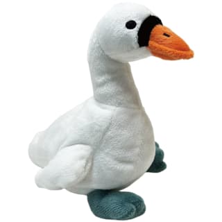 Tinsel Tails Interactive Flapping Bird Pet Toy - Swan