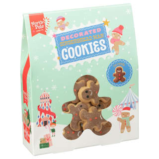Decorated Christmas Cookies - Gingerbread Man