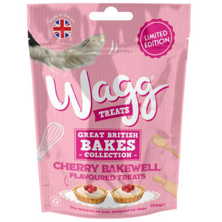 Wagg Dog Treats 100g - Cherry Bakewell
