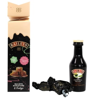Baileys 5cl & Fudge Christmas Cracker