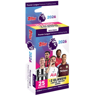 Topps Premier League Debut Edition Trading Cards Eco Pack 25pk