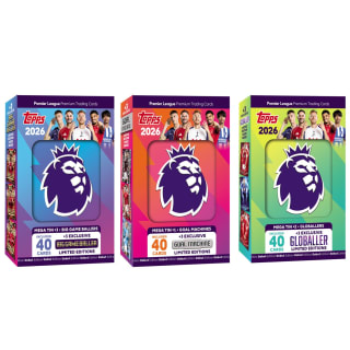 Topps Premier League Debut Edition Trading Cards Mega Tin