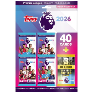 Topps Premier League Debut Edition Trading Cards Mega Multipack