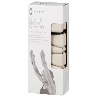 ACTIV Silicone Wrist & Ankle Weights 2pk - Natural