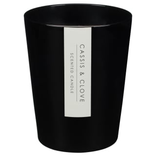 Large Glossy Scented Candle - Cassis & Clove