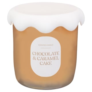 Dessert Scented Candle - Chocolate & Caramel Cake