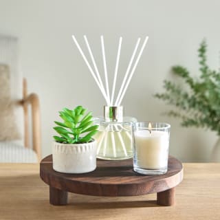 428814-dark-wood-footed-diffuser-succulent-and-tealight-holder-set