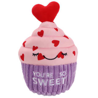 Foodie Valentine's Day Pet Toy - Cupcake