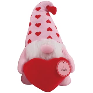 Valentine's Day Giggling Gonk Pet Toy - Pink