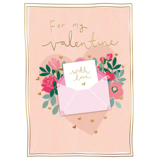 Valentine's Day Card - For My Valentine