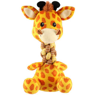 Pet Essentials Rope Neck Pet Toy - Giraffe