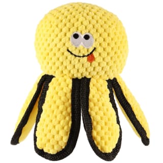 Pet Essentials Tough Edge Octopus Pet Toy - Yellow
