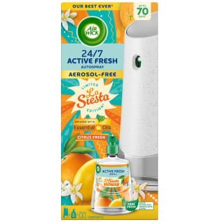 Air Wick Aerosol Free Automatic Spray Kit - La Siesta Citrus Fresh
